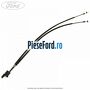 Cablu actionare maner scaun rabatabil 5 usi Ford Fusion 1.6 TDCi 90 cp HHJA, HHJB diesel