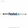Cablu actionare valva aeroterma Ford Fiesta 2002-2005 1.6 TDCi 90 cp HHJA, HHJB diesel