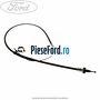 Cablu ambreiaj 5 trepte 793 mm Ford Fiesta 1989-1996 1.3 CAT 60 cp J6B benzina