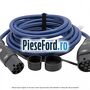Cablu de incarcare lungime: 8 m 32 A faza 3 conector tip 2 Ford Tourneo Custom 2019-2023 1.0 EcoBoost PHEV 125 cp M1FA Hybrid