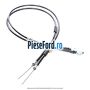 Cablu frana mana an 06/2003-12/2006 Ford Fiesta 1996-2001 1.8 DI 75 cp RTN, RTP, RTQ diesel