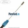Cablu frana mana dreapta 1235 mm Ford Transit 2006-2014 2.4 TDCi 115 cp JXFA, JXFC diesel