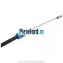 Cablu frana mana dreapta 1270 mm Ford Transit 2006-2014 2.4 TDCi 4x4 140 cp H9FB diesel | Foto 5