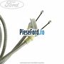 Cablu frana mana model disc spate RS Ford Focus 1998-2004 RS 215 cp HMDA benzina