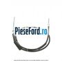 Cablu frana mana model tambur spate 4/5 usi Ford Mondeo 1996-2000 1.8 TD 90 cp RFN diesel
