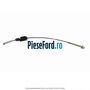 Cablu frana mana parte fata lungime 278 mm Ford Escort 1995-1998 1.6 16V 90 cp L1E, L1K benzina
