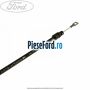 Cablu frana mana stanga 1532 mm Ford Transit 2006-2014 2.4 TDCi 100 cp PHFA, PHFC diesel