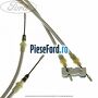 Cablu frana mana tip disc model scurt Ford Transit Connect 2002-2014 1.8 Di 75 cp BHPA, P7PA, P7PB, R2PA diesel