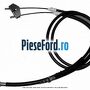 Cablu frana mijloc model tambur Ford Fiesta 2005-2008 1.3 69 cp A9JA, A9JB benzina | Foto 3