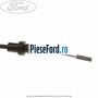 Cablu maner usa culisanta dreapta Ford Transit 2006-2014 2.2 TDCi 115 cp SRFA, SRFB, SRFC, SRFD, SRFE diesel
