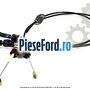 Cablu timonerie set cutie B5/IB5 Ford Fiesta 2002-2005 1.4 16V 80 cp FXJA, FXJB benzina | Foto 3