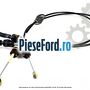 Cablu timonerie set cutie B5/IB5 Ford Fiesta 2005-2008 1.25 16V 70 cp M7JA, M7JB benzina | Foto 3