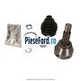 Cap planatara la roata Ford Fiesta 2013-2017 1.6 Ti 105 cp IQJA, IQJC, IQJE benzina | Foto 3