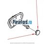 Capac acoperire surub prindere maner interior Ford S-Max 2007-2014 2.0 145 cp AOWA, AOWB, TBWA, TBWB benzina