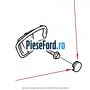 Capac acoperire surub prindere maner interior Ford S-Max 2007-2014 2.0 TDCi 136 cp AZWC, UKWA diesel
