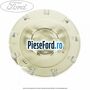 Capac central alb janta aliaj 15 inch model 5 spite duble Ford Fiesta 2005-2008 1.6 16V 100 cp FYJA, FYJB benzina