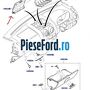 Capac central compartiment depozitare bord Ford Fusion 1.6 100 cp FYJA, FYJB, FYJC benzina