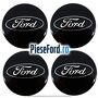 Capac centru janta aliaj 55 mm negru lucios Ford Focus 2011-2014 1.6 TDCi 115 cp T1DA, T1DB diesel | Foto 2