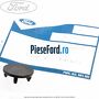 Capac negru surub placa metalica spatar scaun spate Ford Focus C-Max 2003-2007 1.8 TDCi 115 cp KKDA, KKDB diesel | Foto 2