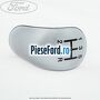 Capac nuca schimbator, 5 trepte argintiu Ford Fiesta 2005-2008 1.4 16V 80 cp FXJA, FXJB benzina