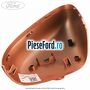 Capac oglinda dreapta chrome copper Ford Fiesta 2017-2023 1.0 EcoBoost 140 cp YYJE, YYJG benzina