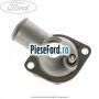 Carcasa termostat cu gaura senzor Ford Fiesta 1989-1996 1.1 54 cp GUD, GUE benzina