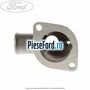 Carcasa termostat cu gaura senzor Ford Fiesta 1996-2001 1.3 i 50 cp JJA, JJC, JJE, JJJ, JJK, JJM benzina | Foto 2