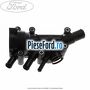 Carcasa termostat pe bloc motor Ford Ka 1996-2008 1.3 i 49 cp JJD, JJF, JJG, JJH, JJL benzina