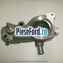 Carcasa termostat pe bloc motor, metalica Ford Escort 1995-1998 1.8 TD 90 cp RFD, RFK, RFS diesel