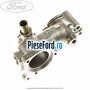 Carcasa termostat pe bloc motor, metalica Ford Fiesta 1996-2001 1.8 D 60 cp RTJ, RTK diesel