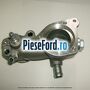 Carcasa termostat pe bloc motor, metalica tip TDCI Ford C-Max 2007-2011 1.8 TDCi 115 cp KKDA, KKDB diesel
