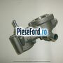 Carcasa termostat pe bloc motor, metalica tip TDCI Ford C-Max 2007-2011 1.8 TDCi 115 cp KKDA, KKDB diesel