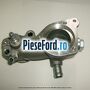 Carcasa termostat pe bloc motor, metalica tip TDCI Ford Escort 1995-1998 1.8 TD 90 cp RFD, RFK, RFS diesel