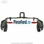 Carlig centru podea scaun culisant Ford Focus C-Max 2003-2007 1.6 TDCi 109 cp G8DA, G8DB, G8DD, G8DE, G8DF diesel