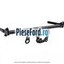 Carlig de remorcare detasabil 5 usi Ford Fiesta 2017-2023 1.0 EcoBoost mHEV 155 cp BZJA Hybrid