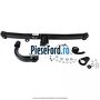Carlig remorcare detasabil Ford Fiesta 2008-2012 1.4 TDCi 68 cp F6JB, F6JD diesel