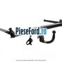 Carlig remorcare detasabil Ford Puma 2020-2023 1.5 EcoBoost ST 200 cp YZJA benzina