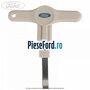 Cheie capac central janta aliaj cu maner Ford Mondeo 2000-2007 2.0 TDDI 90 cp D5BA, SDBA diesel