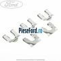 Clema elastica prindere cheder geam usa Ford Focus 1998-2004 1.4 16V 75 cp FXDA, FXDB, FXDC, FXDD benzina