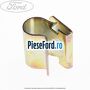 Clema prindere cablu actionare capota sau electric Ford Fiesta 1989-1996 1.4 73 cp F4A, FUG, FUJ benzina