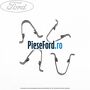 Clema prindere consola centrala panou bord cutie Ford Fiesta 1996-2001 1.25 i 16V 75 cp DHA, DHB, DHC, DHD, DHE, DHF benzina