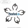 Clips 24 mm furtun radiator habitaclu Ford Focus 2004-2007 1.6 TDCi 109 cp G8DA, G8DB, G8DD, G8DE, G8DF diesel