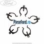 Clips 24 mm furtun radiator habitaclu Ford Grand C-Max 2011-2015 1.6 Ti 125 cp PNDA, PNDD benzina