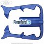 Clips albastru conducta filtru combustibil Ford Tourneo Custom 2014-2018 2.2 TDCi 100 cp DRF4, DRFF, DRFG diesel | Foto 2