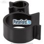 Clips cu cap rotativ prindere furtun apa radiator habitaclu Ford Fiesta 2002-2005 1.4 16V 80 cp FXJA, FXJB benzina