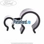 Clips cu cap rotativ prindere furtun apa radiator habitaclu Ford Fiesta 2002-2005 1.4 TDCi 68 cp F6JA, F6JB diesel | Foto 5