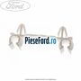 Clips dublu compartiment portbagaj Ford Ka 2009-2016 1.2 69 cp 169A4000, FP4 benzina