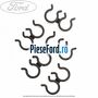 Clips dublu prindere furtun vacuum sau furtun spalator parbriz Ford Escort 1990-1995 Cosworth 4x4 220 cp N5F benzina | Foto 2