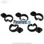 Colier cu clips instalatie electrica Ford Fiesta 2008-2012 1.4 97 cp RTJA, RTJB, SPJA, SPJC, SPJE benzina