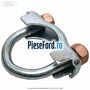 Colier teava esapament 43 MM Ford Fiesta 1996-2001 1.6 16V Sport 103 cp L1T, L1V benzina